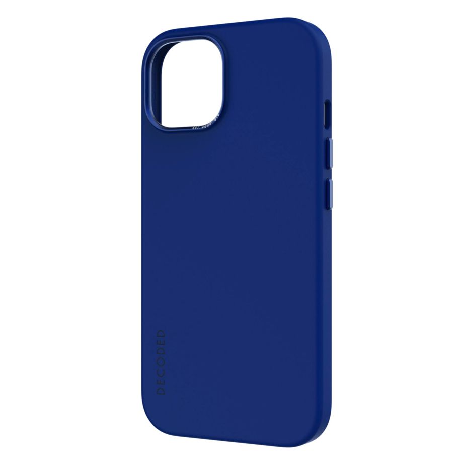 Decoded - AntiMicrobial Silicone Backcover | iPhone 15 - Galactic Blue