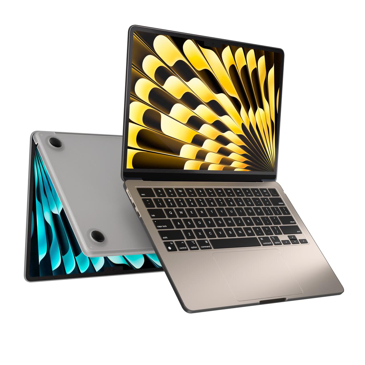 NEXT.ONE MacBook Hartschale passgenau für MacBook Air 15" M2/M3/M4 - Fog