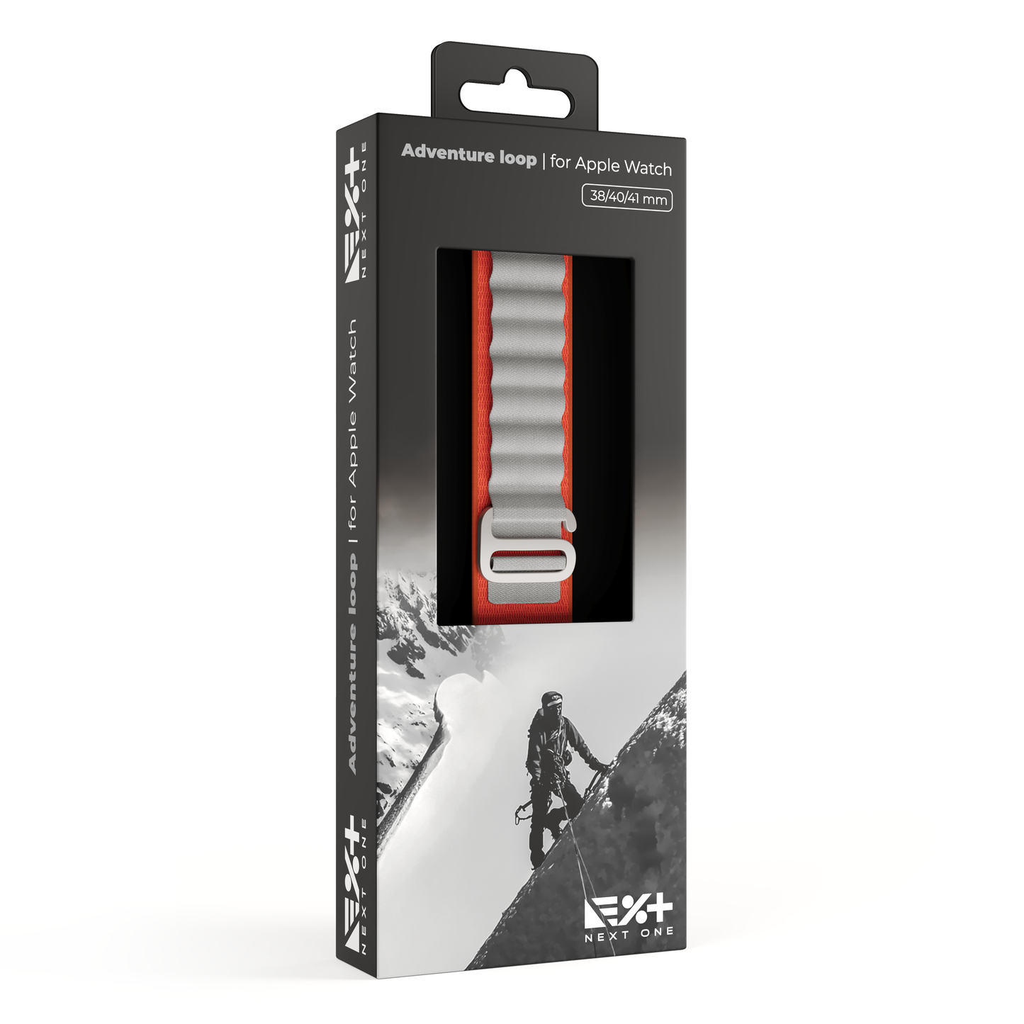 NEXT.ONE Adventure Loop für Apple Watch 38/40/41mm | Orange-Grey