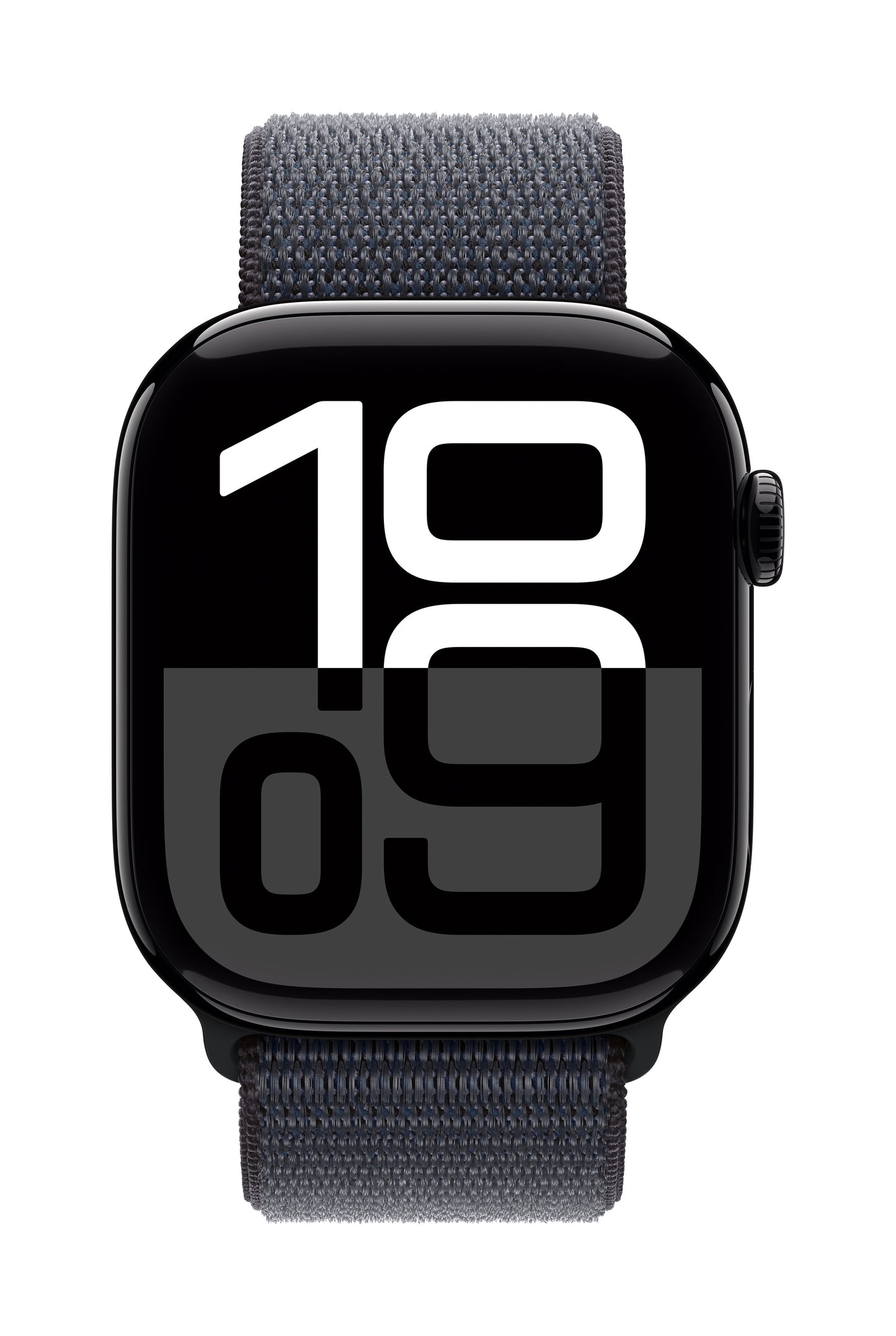 Apple Watch Series 10 GPS 46mm Jet Black Aluminium Case with Ink Sport Loop