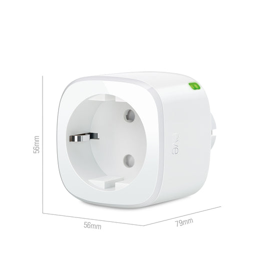 Eve Energy EU Matter, Smarte Steckdose mit Verbrauchsmessung
