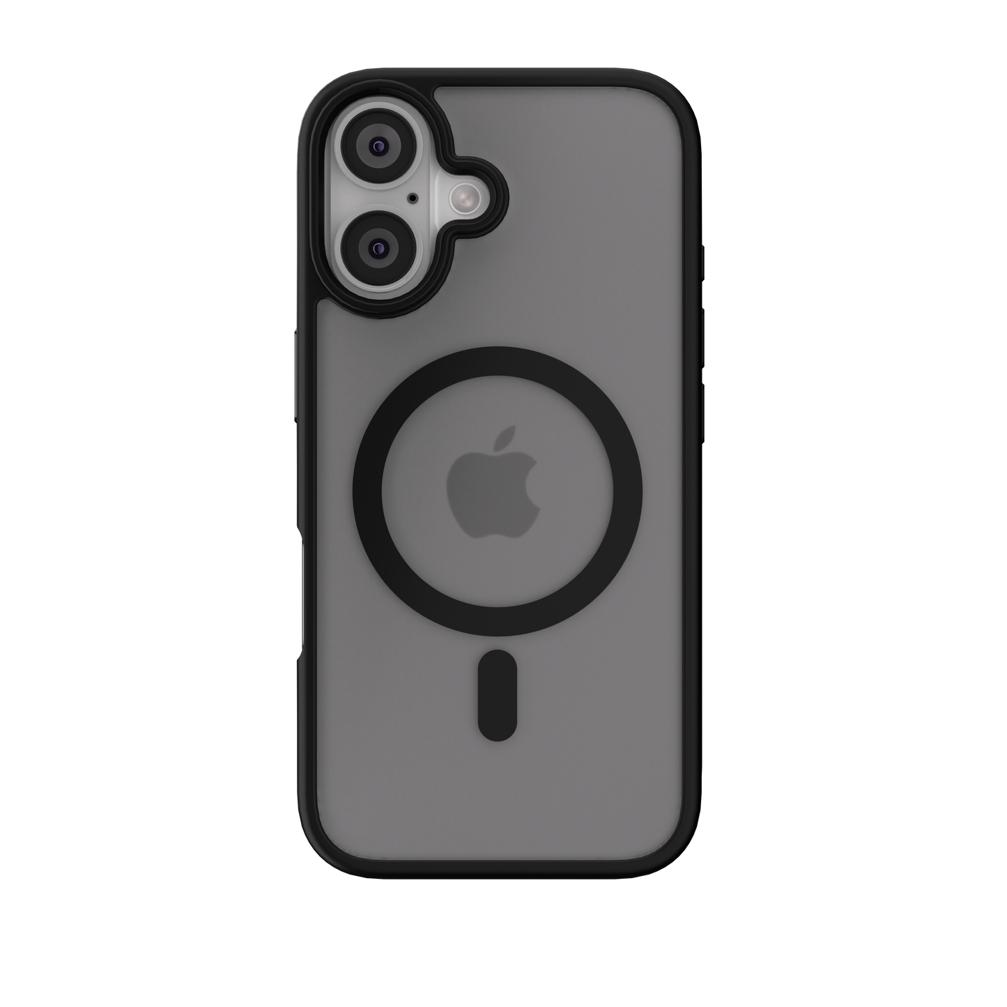 NEXT ONE Black Mist Shield Case for iPhone 16 | MagSafe