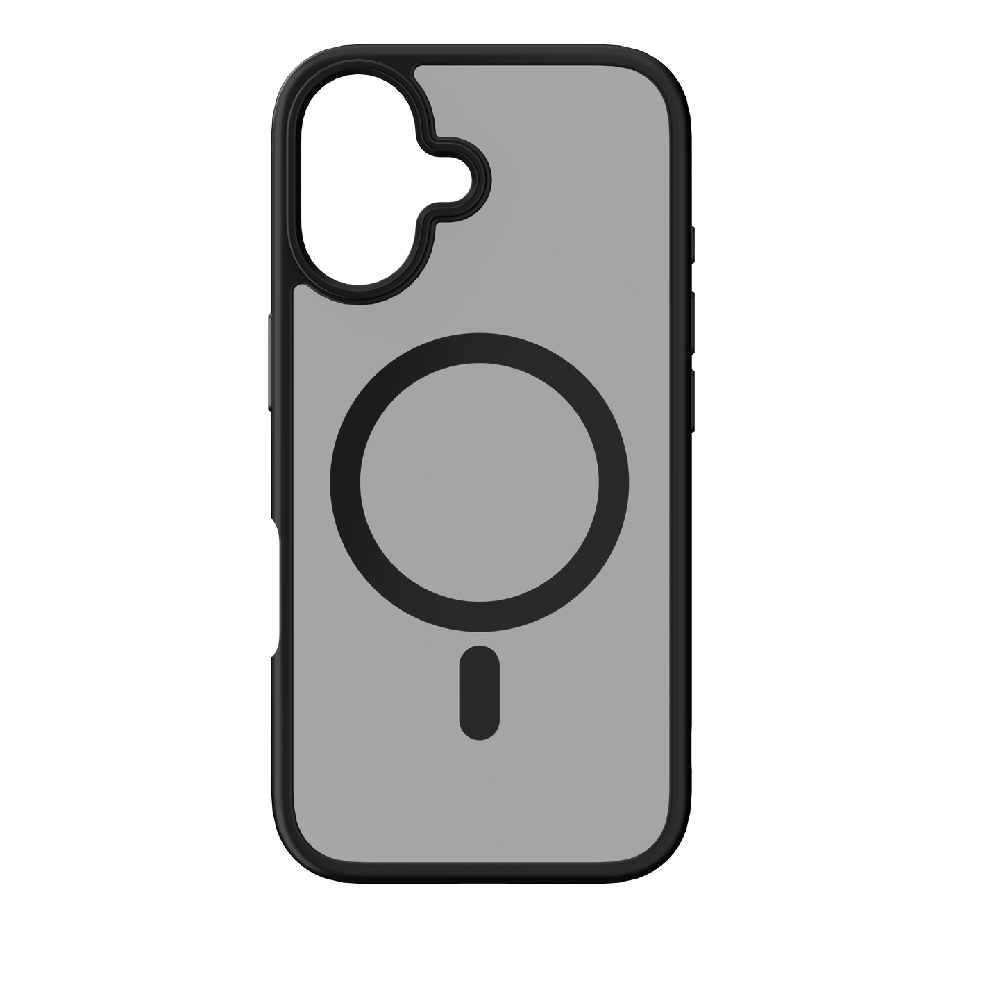 NEXT ONE Black Mist Shield Case for iPhone 16 | MagSafe
