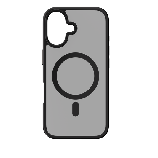 NEXT ONE Black Mist Shield Case for iPhone 16 | MagSafe