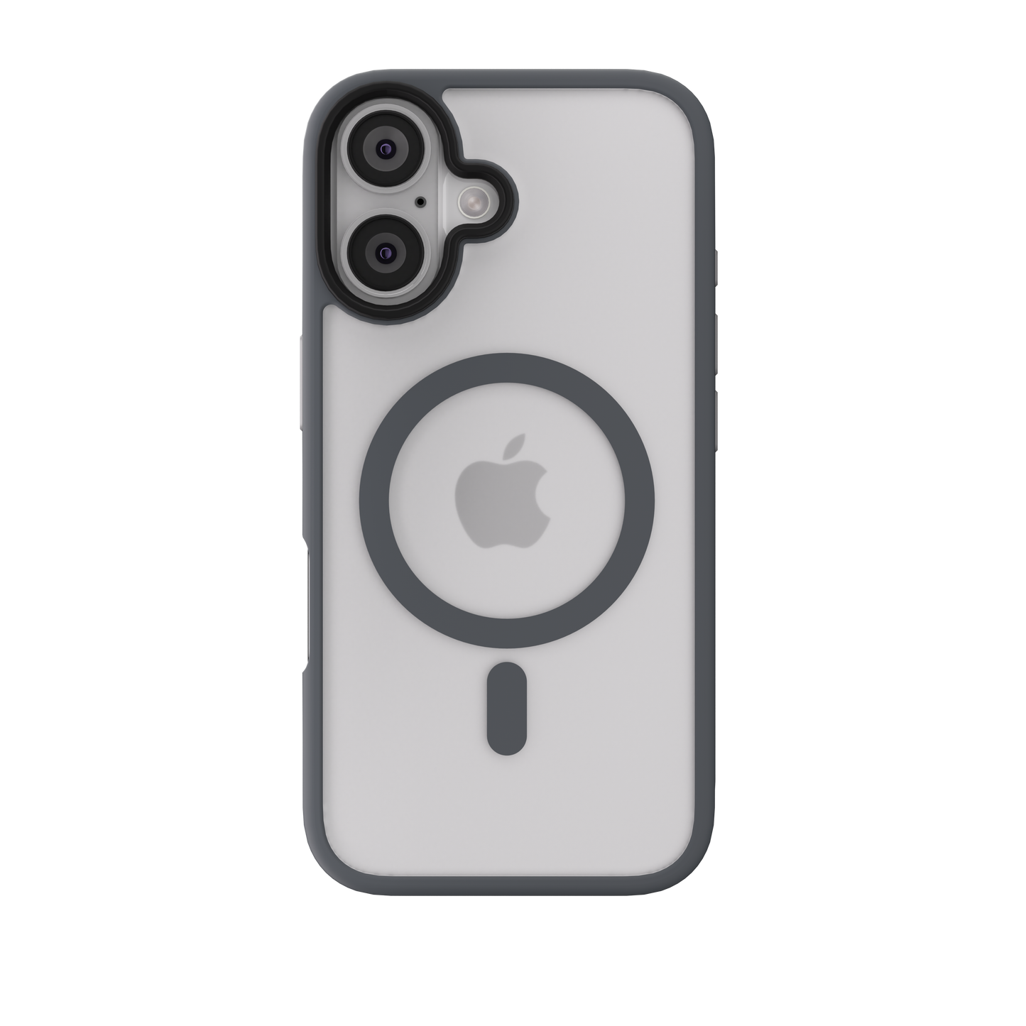 NEXT ONE Grey Mist Shield Case for iPhone 16 | MagSafe