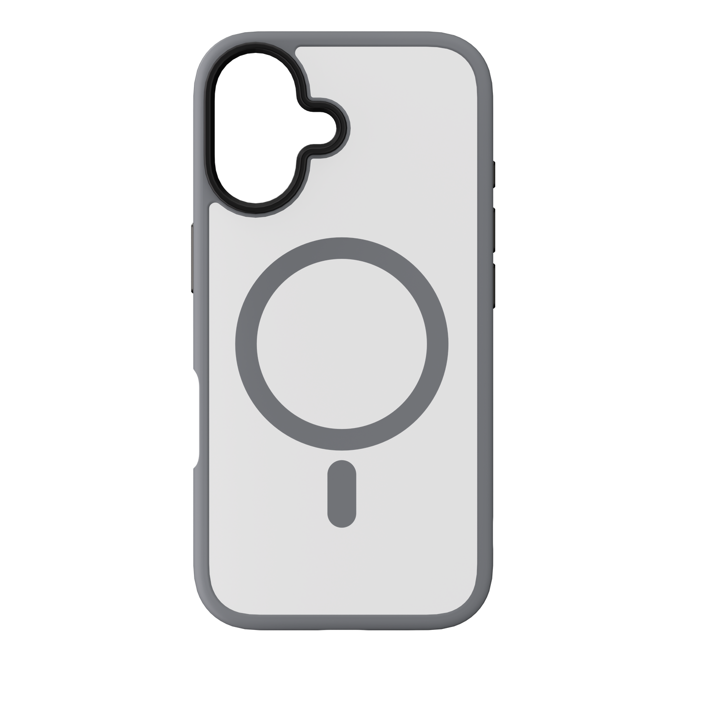 NEXT ONE Grey Mist Shield Case for iPhone 16 | MagSafe