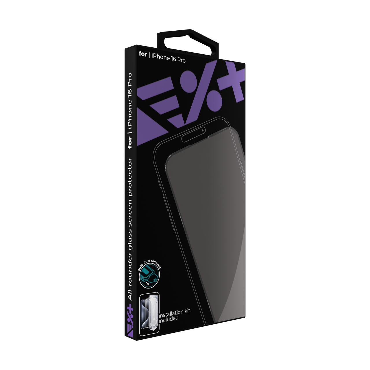 NEXT ONE All-rounder glass screen protector for iPhone 16 Pro