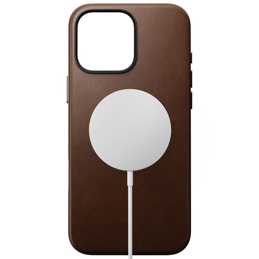 Nomad Traditional Leather Case iPhone 16 Pro Max Brown
