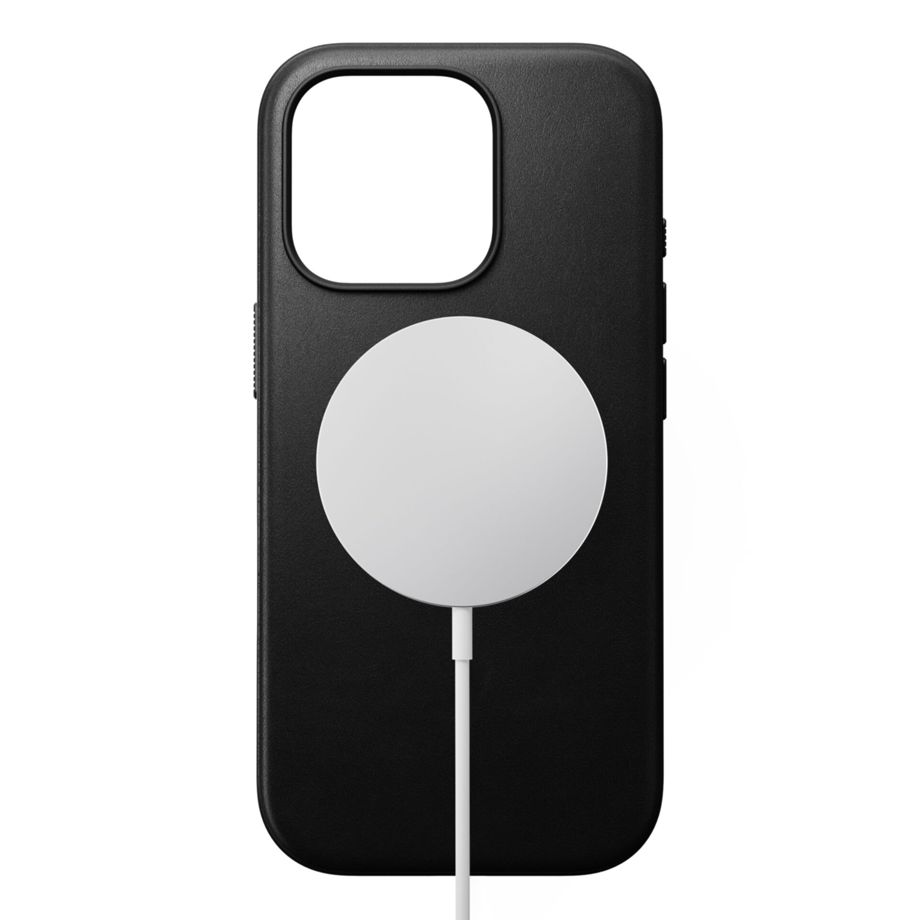 Nomad Modern Leather Case iPhone 16 Pro Black