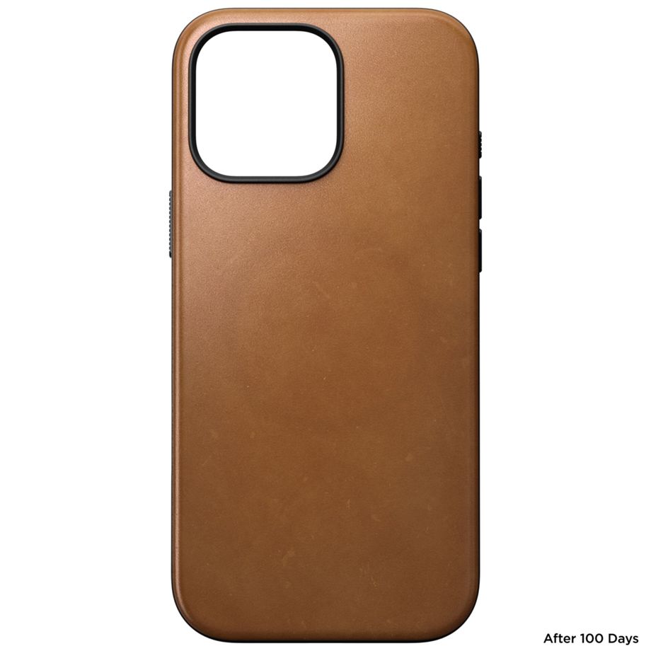 Nomad Modern Leather Case iPhone 16 Pro Max English Tan