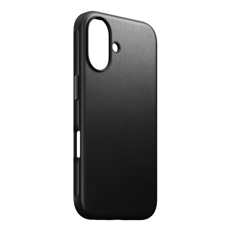 Nomad Modern Leather Case iPhone 16 Black