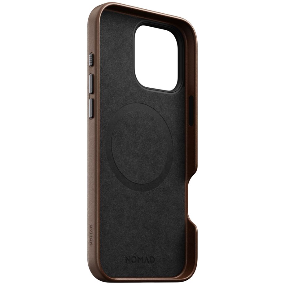 Nomad Traditional Leather Case iPhone 16 Pro Max Brown