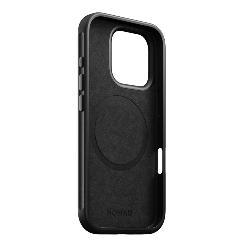 Nomad Modern Leather Case iPhone 16 Pro Black