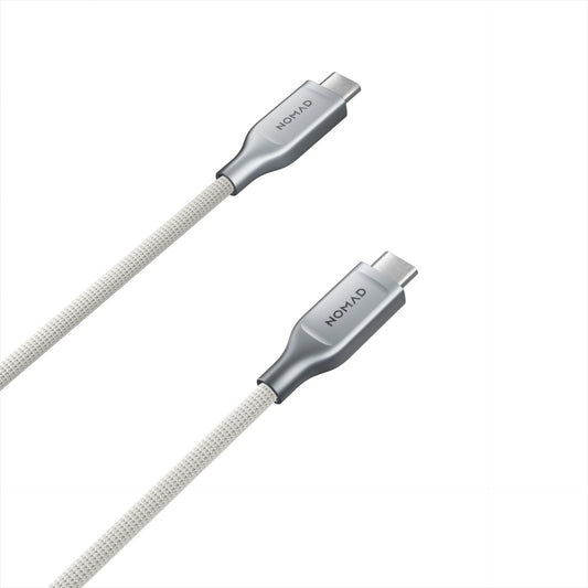 Nomad Kevlar USB-C to USB-C Cable 3 m White
