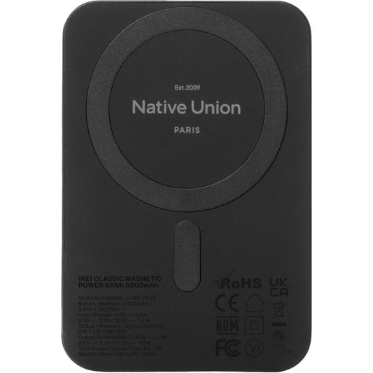 Native Union (Re)Classic Qi2 Magnetic Powerbank 10000 mAh