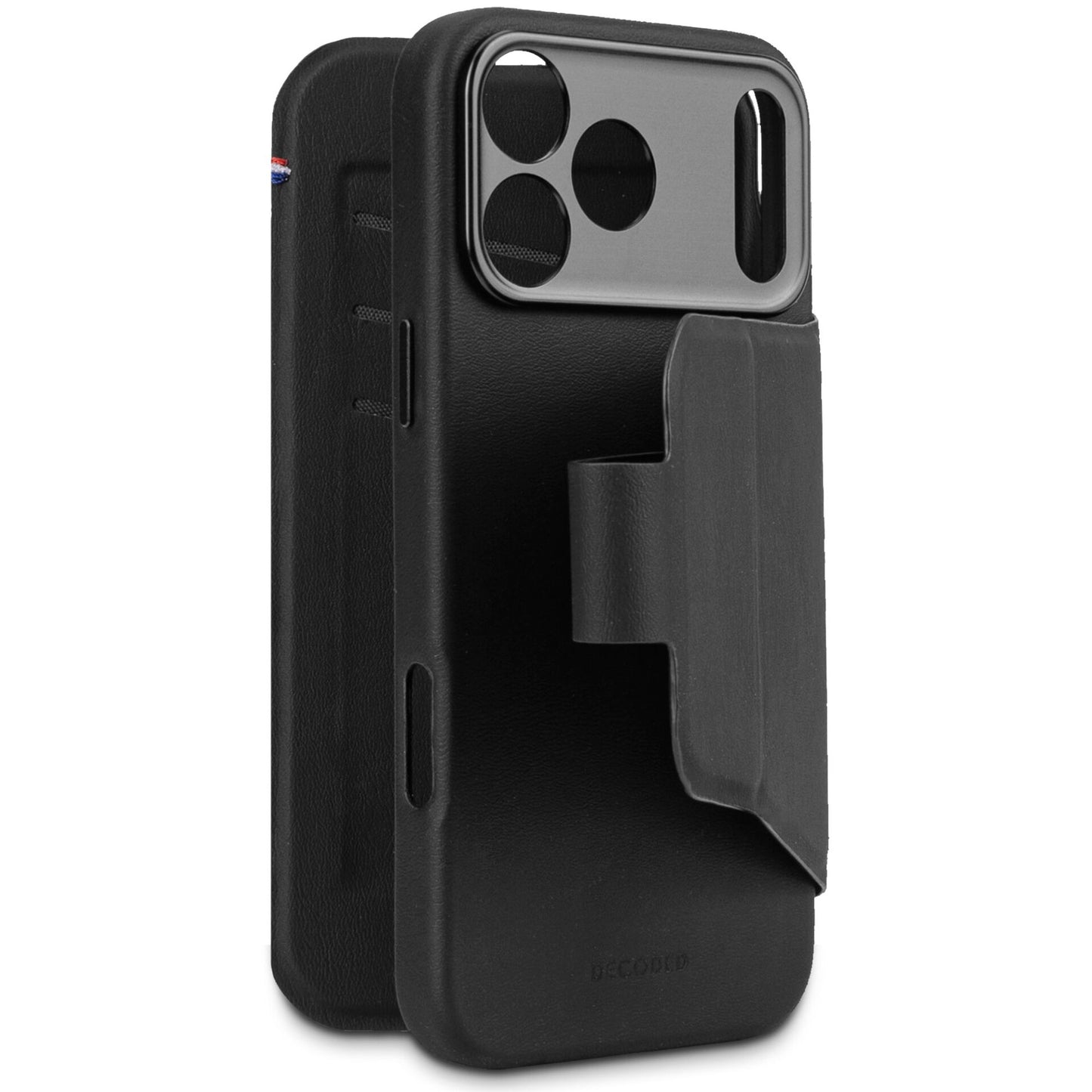 Decoded Silicone Detachable Wallet iPhone 17 Pro Phantom Black