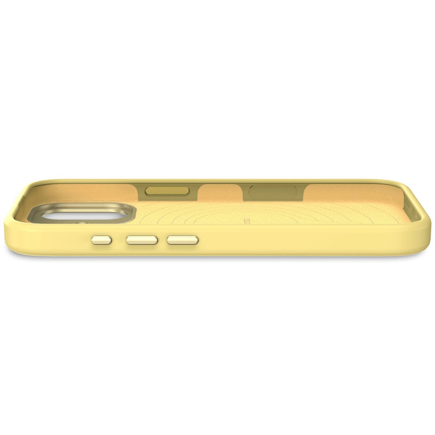 Decoded AntiMicrobial Silicone Backcover iPhone 17 Yuma Yellow