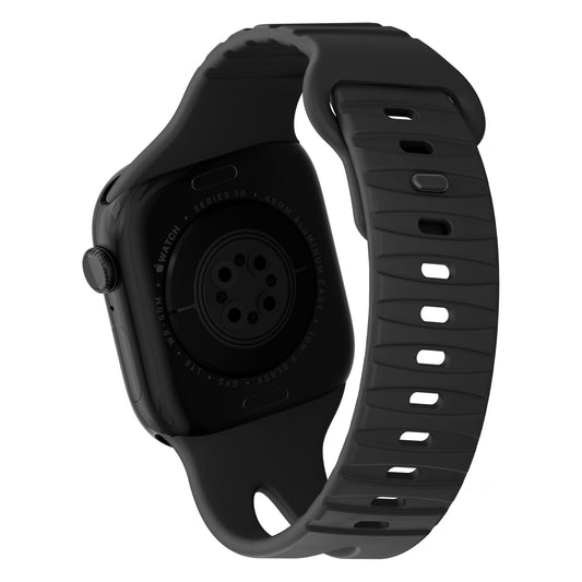 Decoded Silicone Ares Loop Strap for Apple Watch 40/42 mm Black