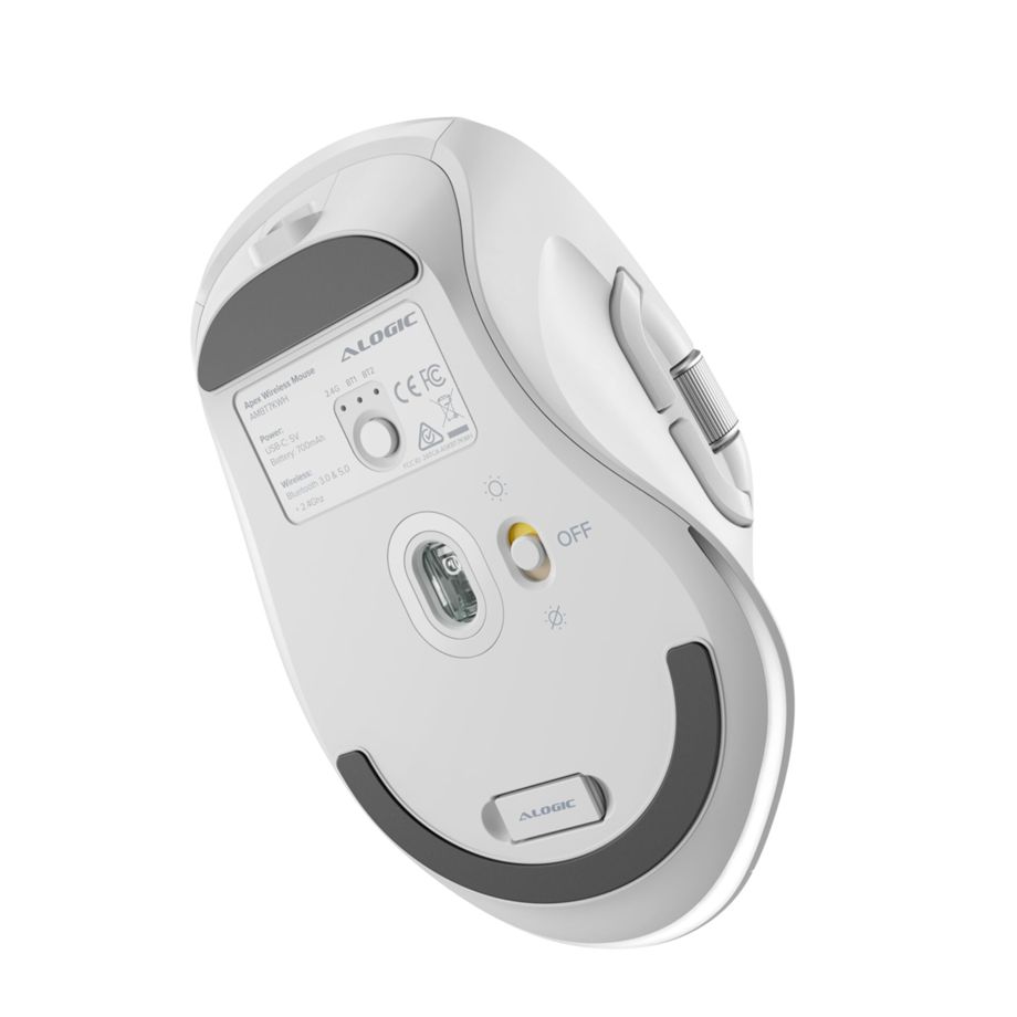 Alogic Apex Bluetooth Wireless Mouse White