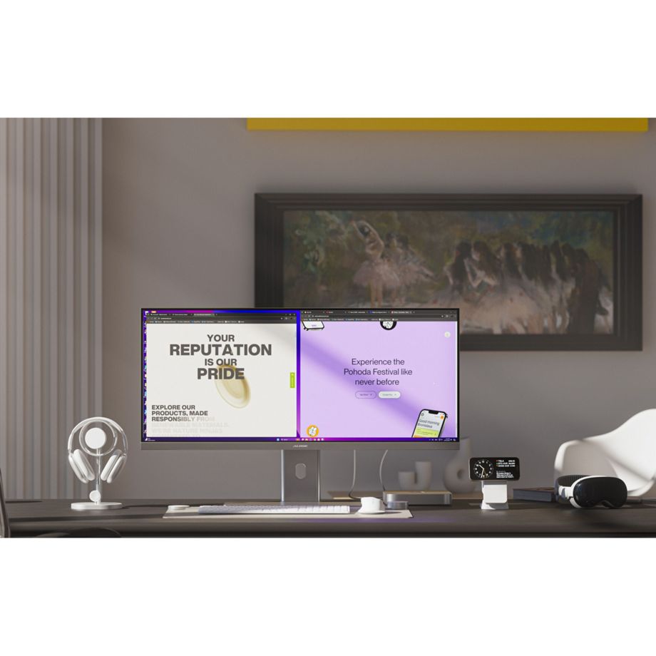 Alogic EDGE 34" Ultrawide Monitor Space Gray