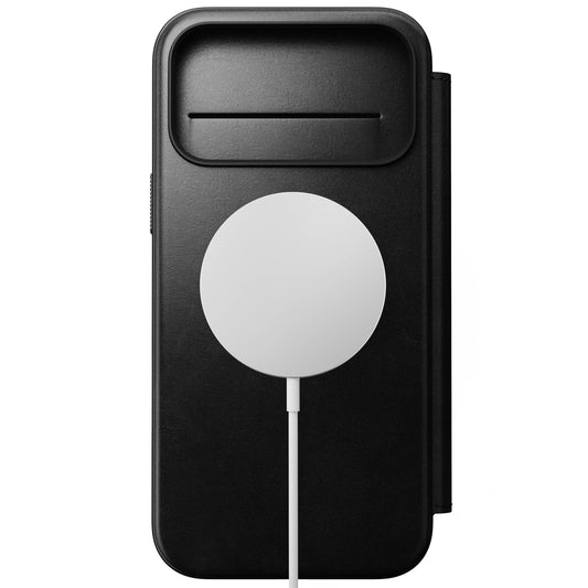 Nomad Modern Leather Folio iPhone 17 Pro Max Black Horween