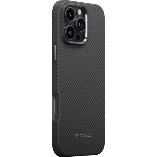 Pitaka MagEZ Case Pro 4 600D for iPhone 16 Pro Black/Grey Twill
