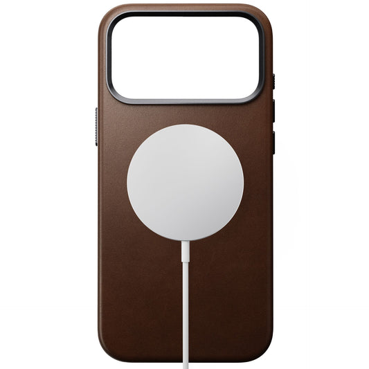 Nomad Traditional Leather Case iPhone 17 Pro Max Brown