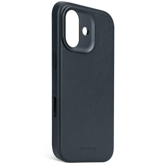 Decoded Leather Backcover iPhone 17 Navy Shadow