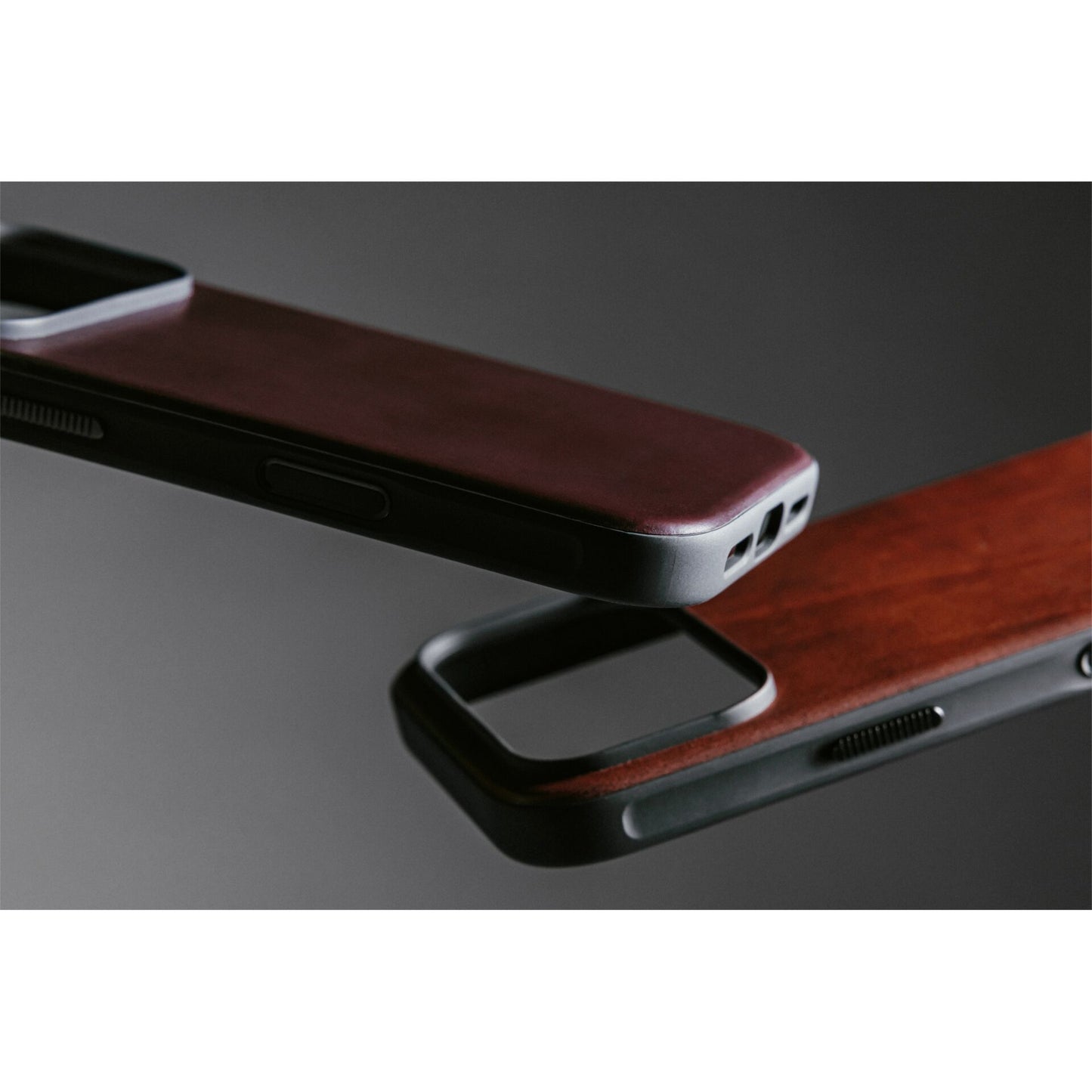 Nomad Modern Leather Case iPhone 17 Pro Max Burgundy Horween
