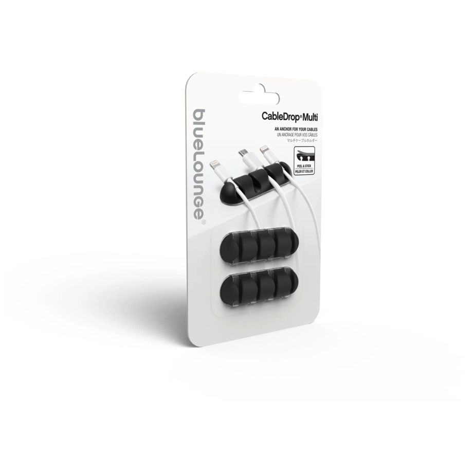 Bluelounge CableDrop Multi Black
