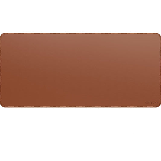 Satechi Vegan-Leather Premium Desk Mat Brown
