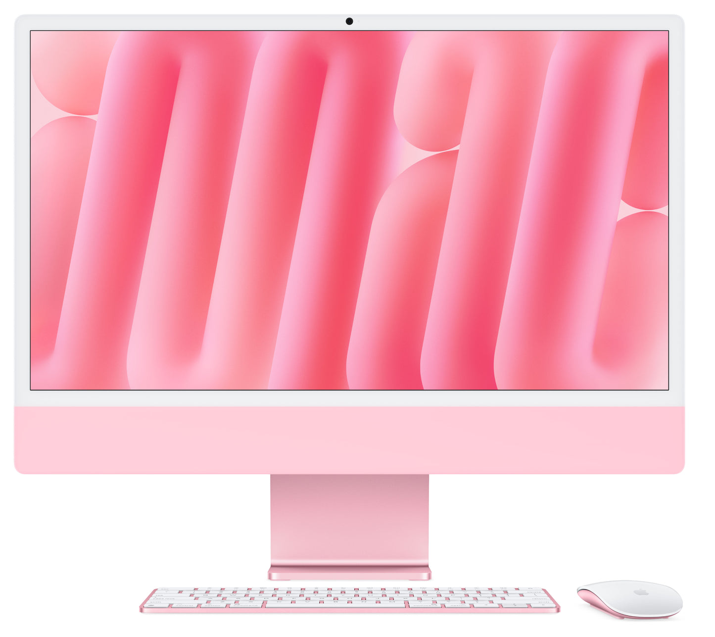 iMac 24" mit 4.5K Retina Display, M4 Chip 8-Core CPU und 8-Core GPU, 16GB, 256GB SSD, pink