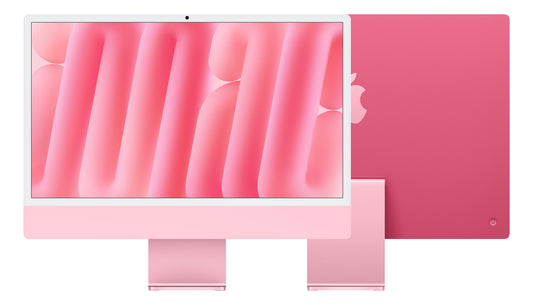 iMac 24" mit 4.5K Retina Display, M4 Chip 10-Core CPU und 10-Core GPU, 24GB, 512GB SSD, pink