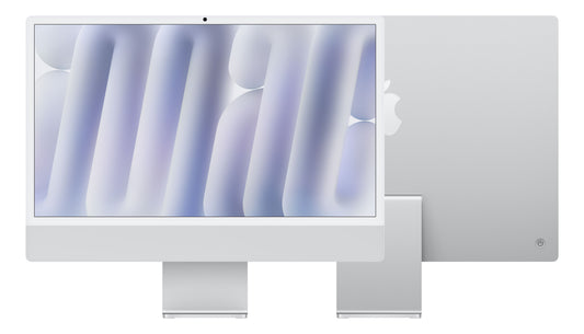iMac 24" mit 4.5K Retina Display, M4 Chip 10-Core CPU und 10-Core GPU, 16GB, 256GB SSD, silber