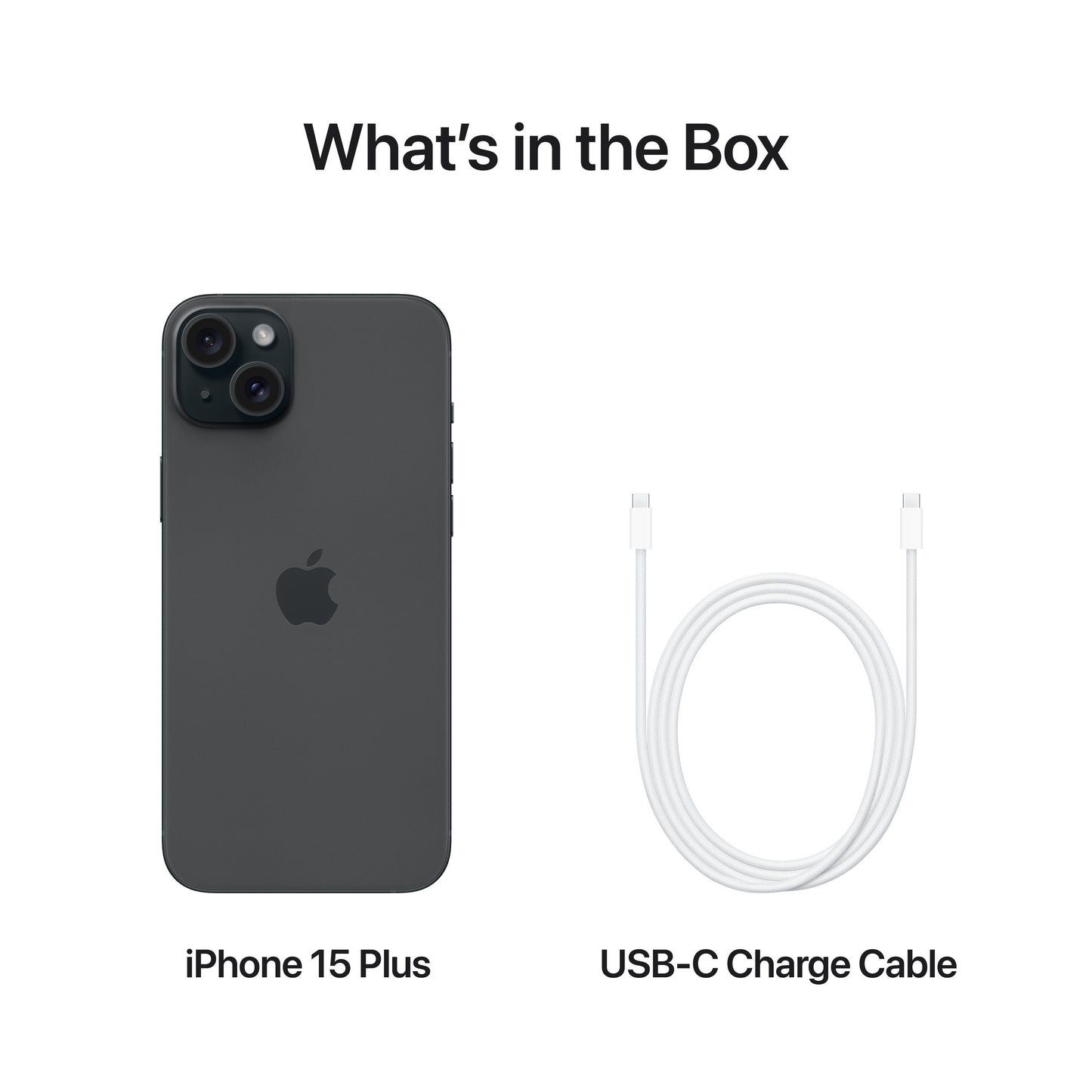 iPhone 15 Plus, 256GB, schwarz