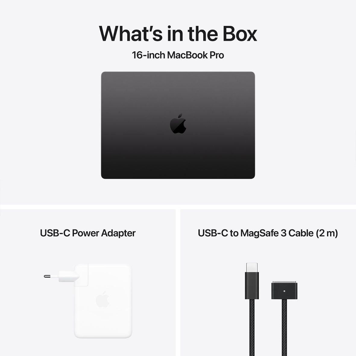 MacBook Pro 16" mit M4 Pro Chip, 14-Core CPU und 20-Core GPU, 24GB, 512GB SSD, space grau