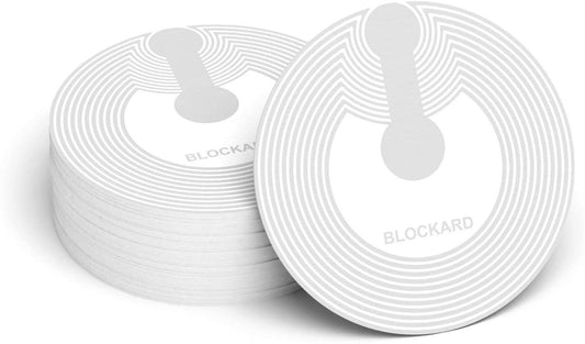 NFC Tag Sticker (Set aus 10 Stück) Compatible with Apple iPhone Shortcut APP & Homekit - RFID Tags Sticker
