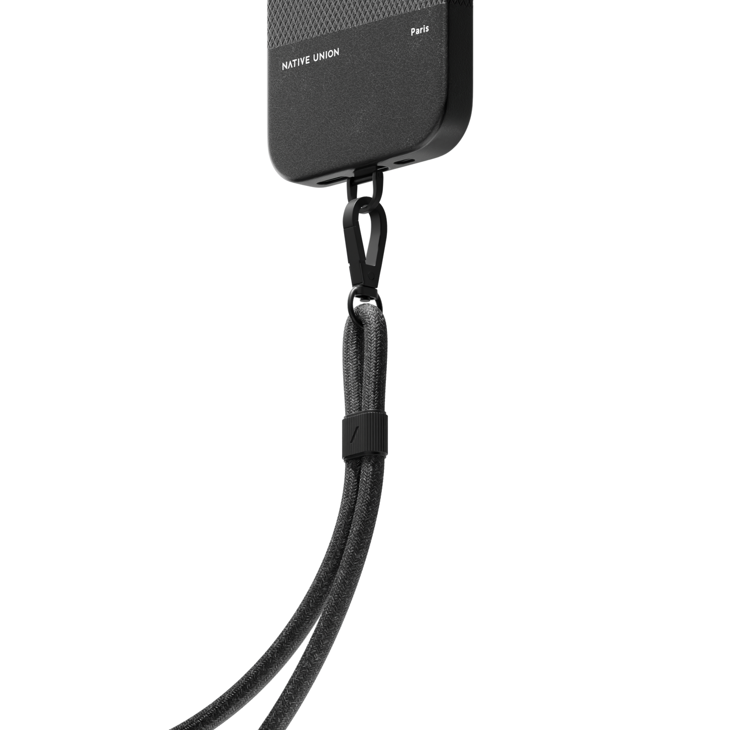 Native Union Halslanyard für Smartphone, schwarz