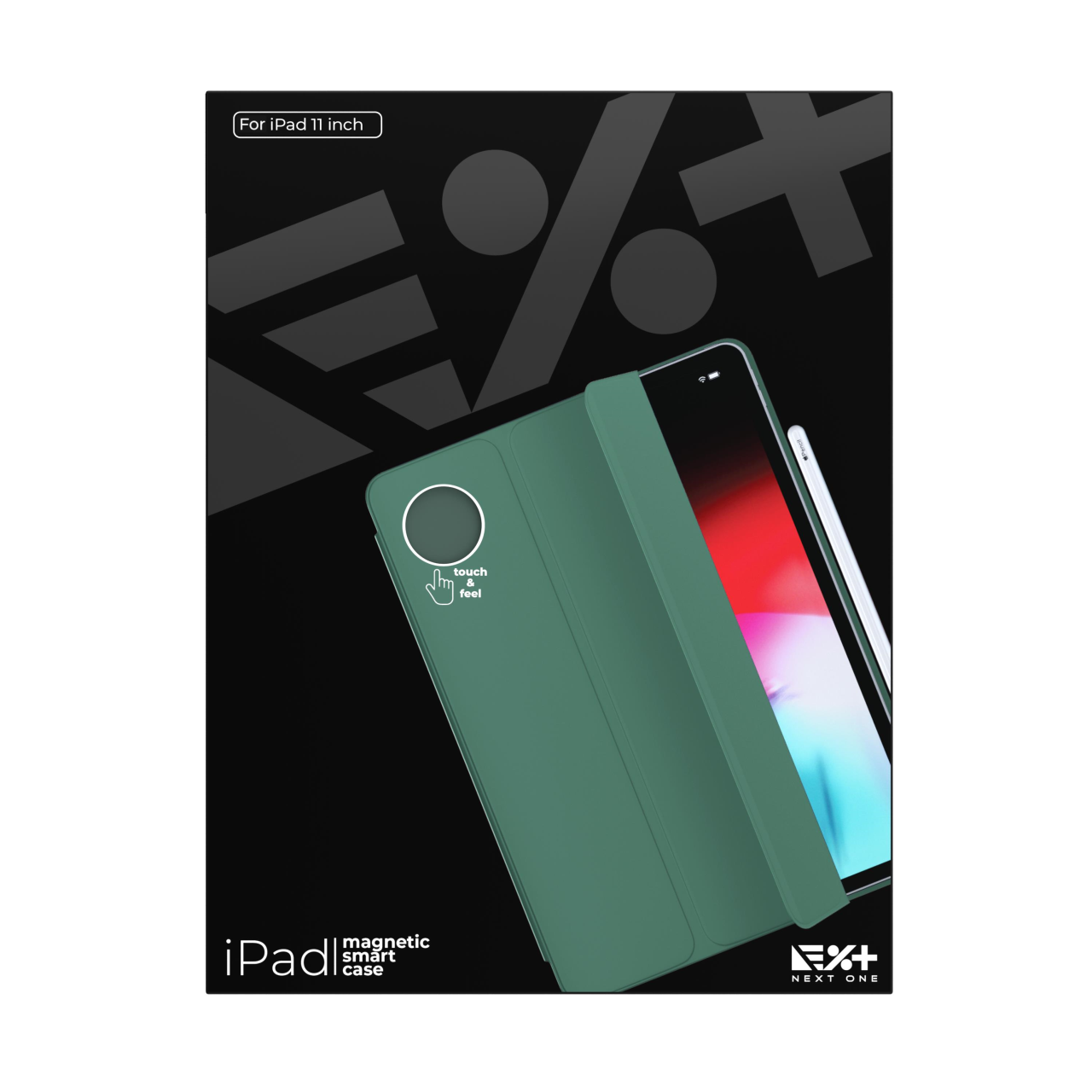 NEXT.ONE Magnetisches Smart Case für iPad Pro 11" - Grün