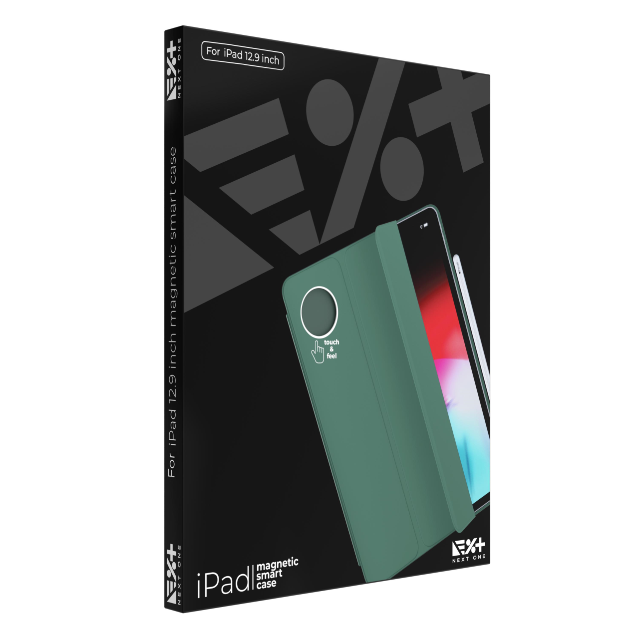 NEXT.ONE Magnetisches Smart Case für iPad Pro 12,9" 3. Generation und neuer - Grün