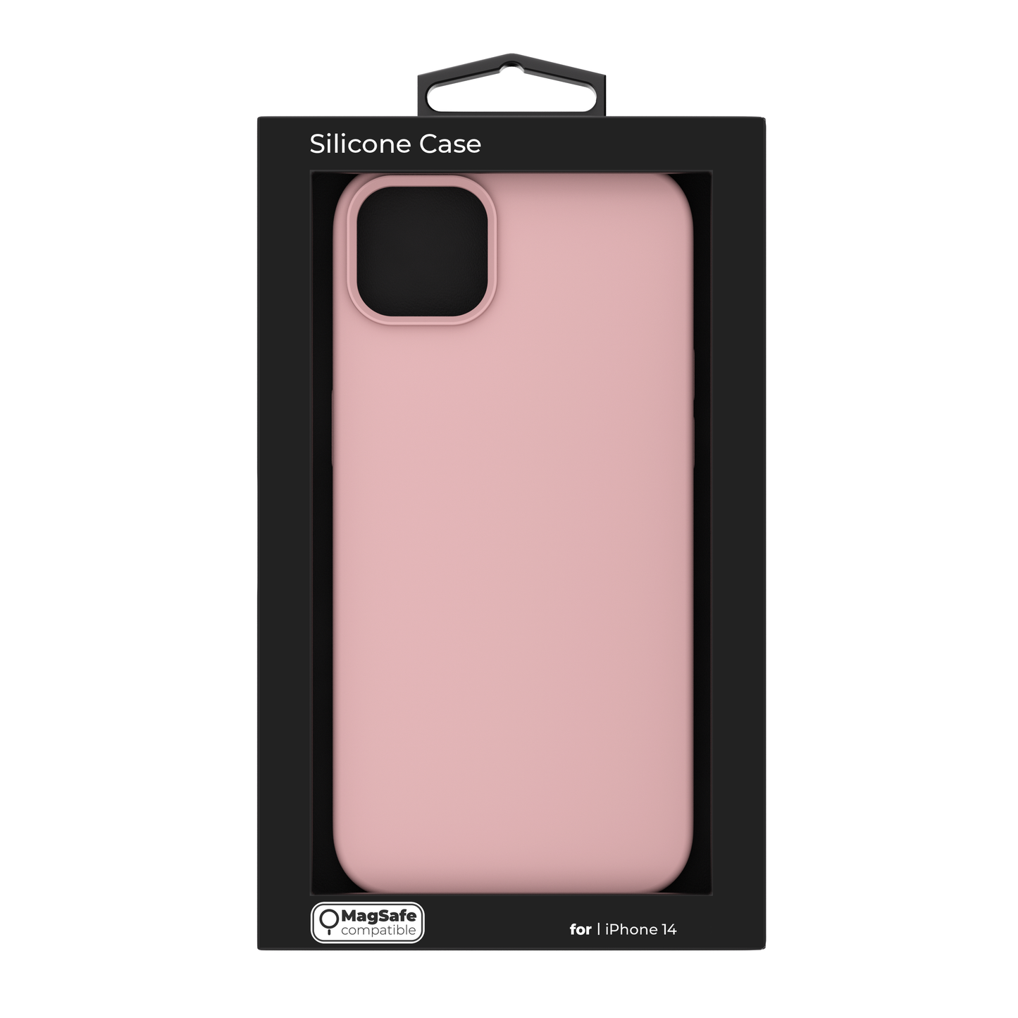 NEXT.ONE Silicone case MagSafe pink for iPhone 14
