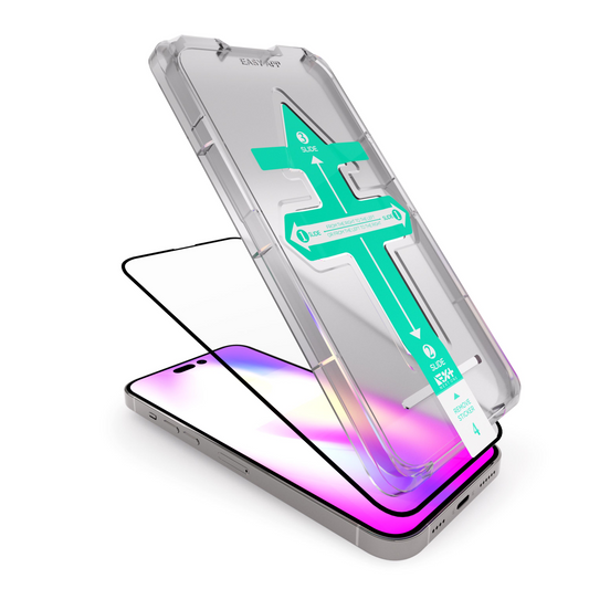 NEXT.ONE iPhone Schutzglas mit Anbringhilfe - iPhone 14 Pro