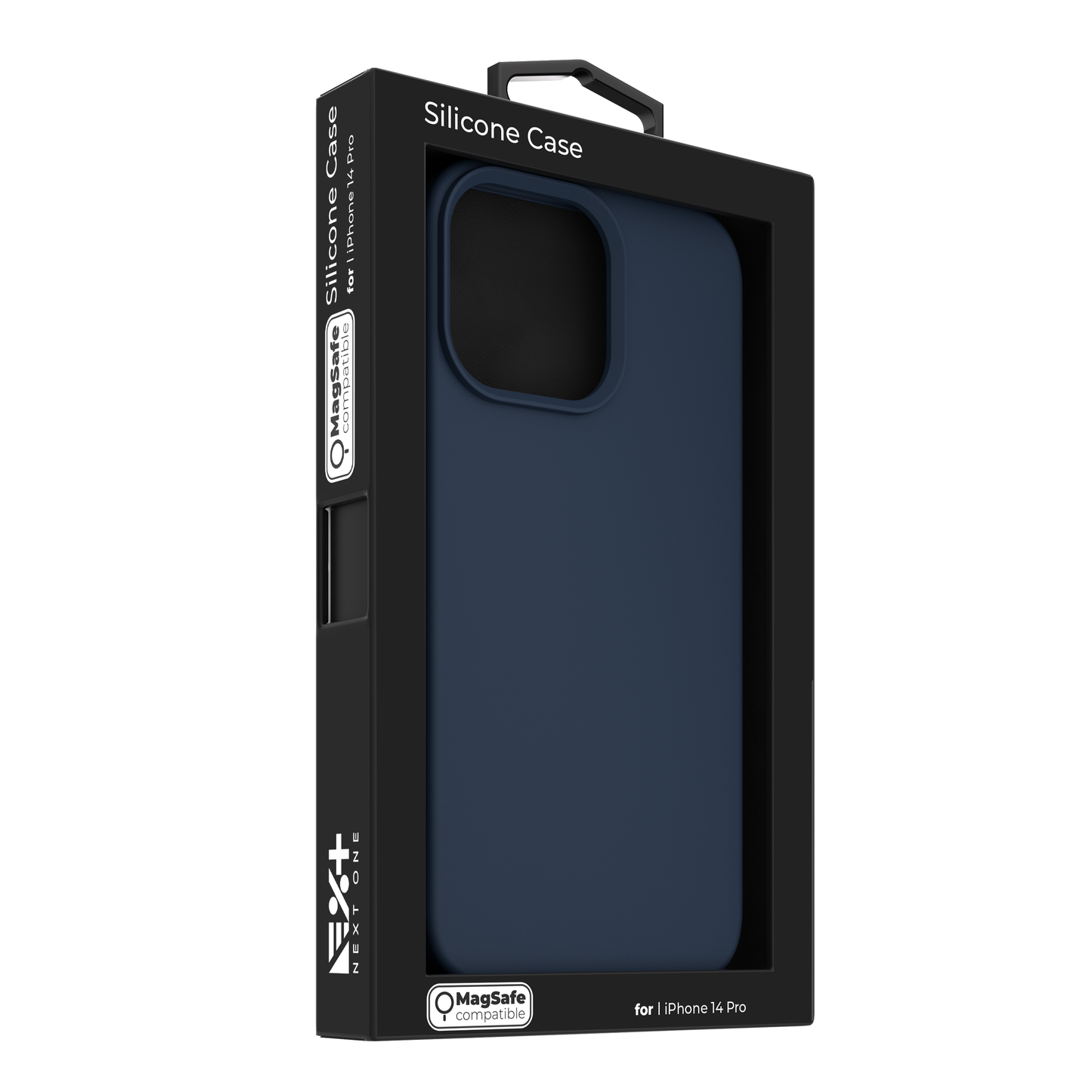 NEXT.ONE Silicone case MagSafe blue for iPhone 14 Pro