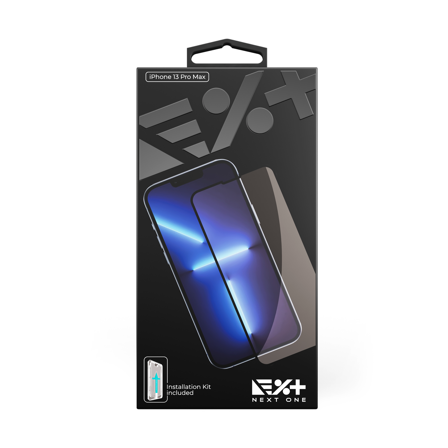NEXT.ONE iPhone Schutzglas mit Anbringhilfe - iPhone 13 Pro Max