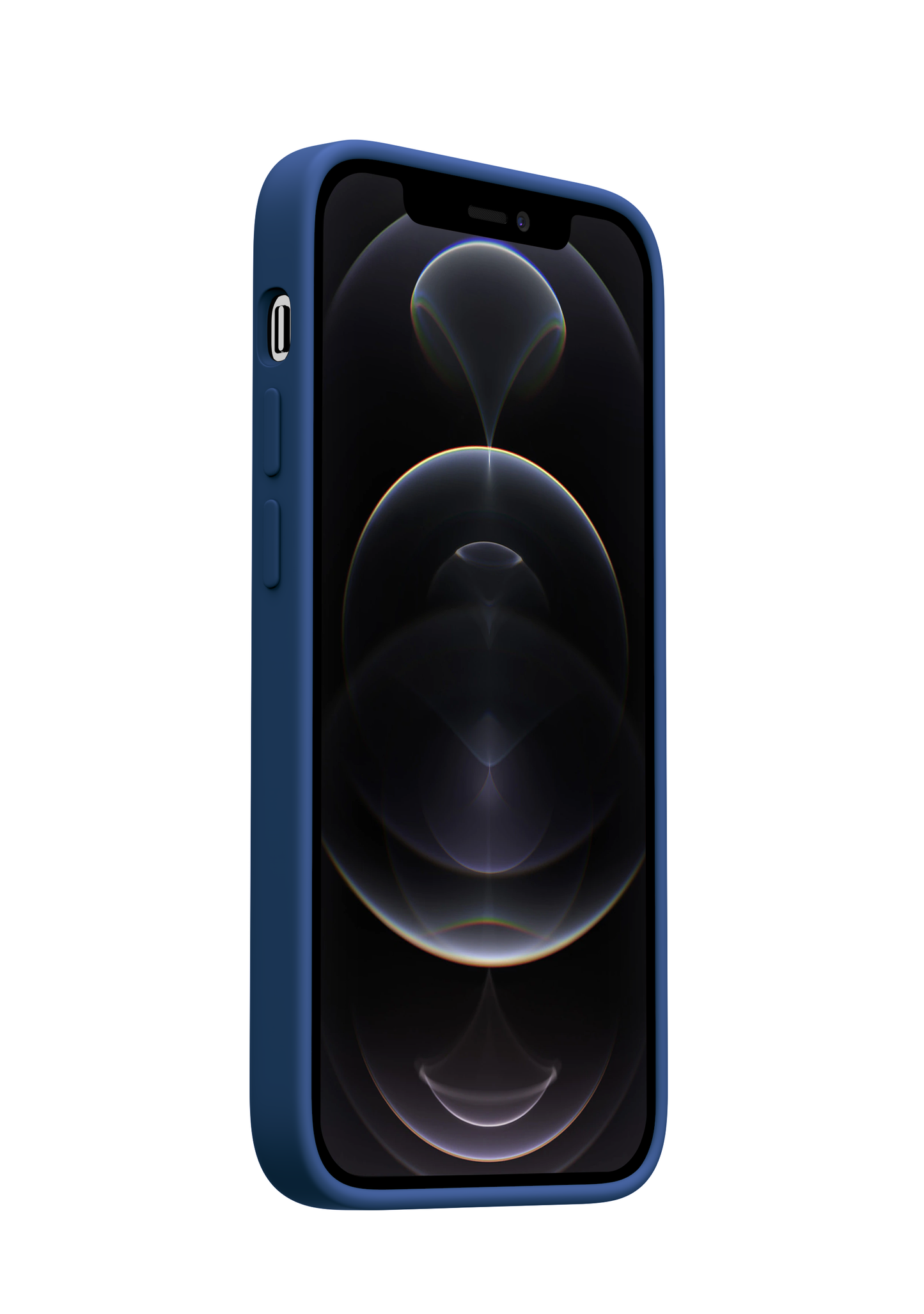 NEXT.ONE Silicone case MagSafe blue for iPhone 12 Pro Max