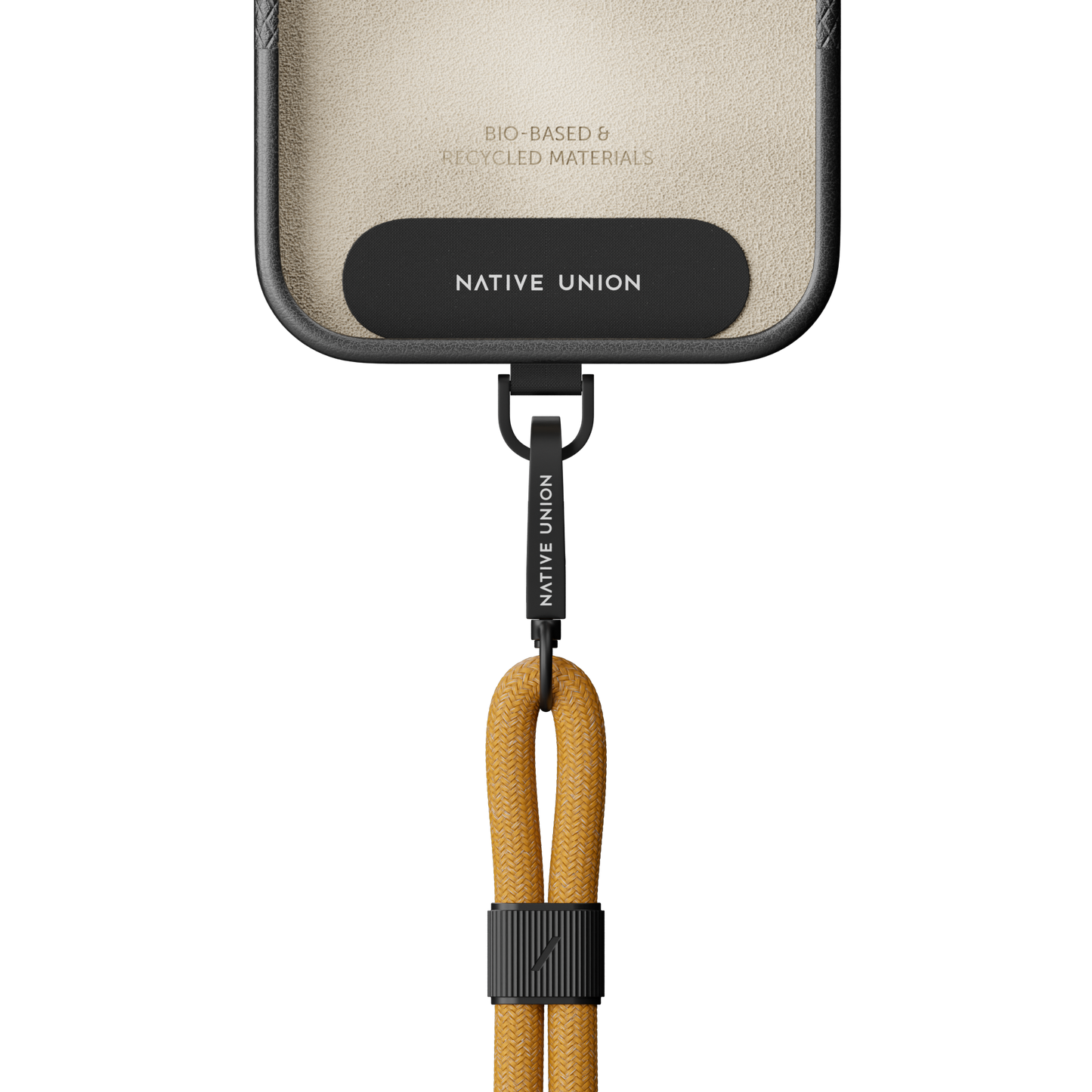 Native Union Halslanyard für Smartphone, senfgelb
