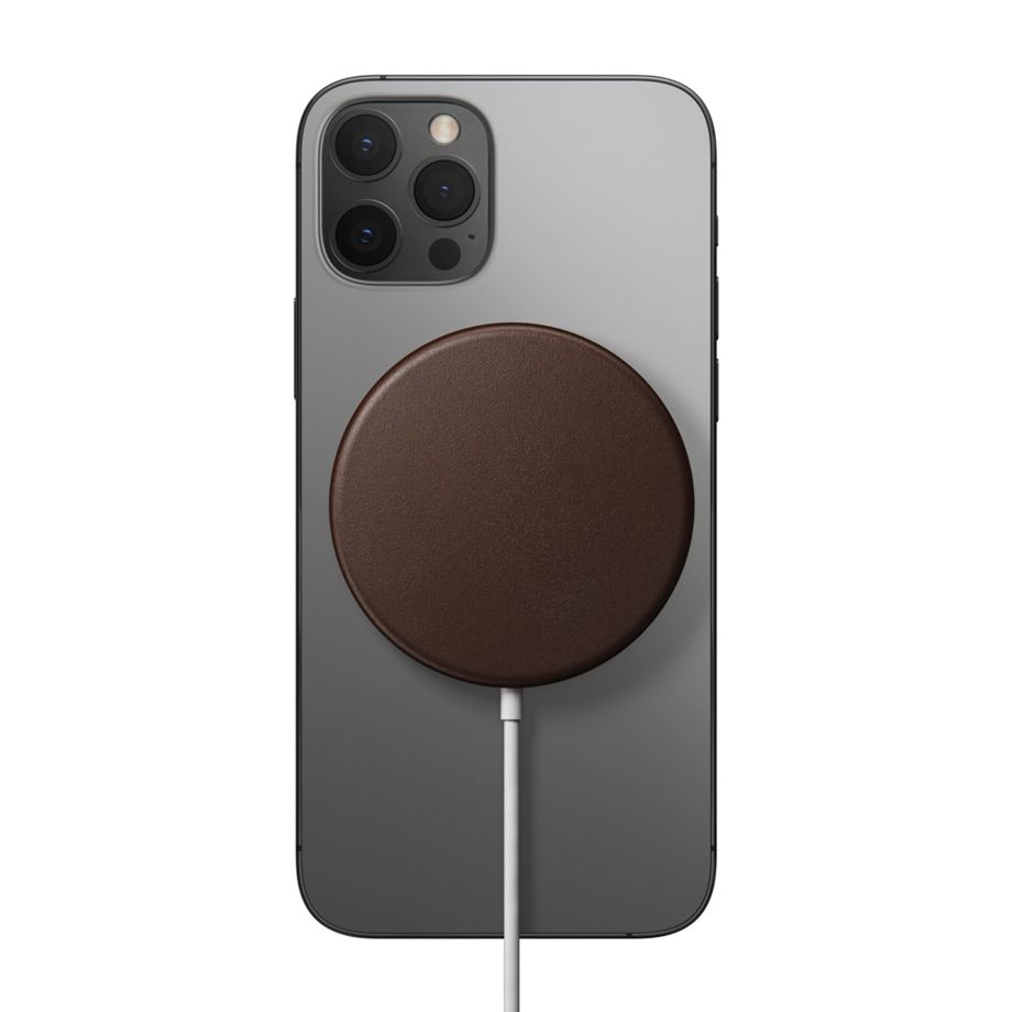 Nomad Leather Cover for MagSafe Cable Rustic Brown