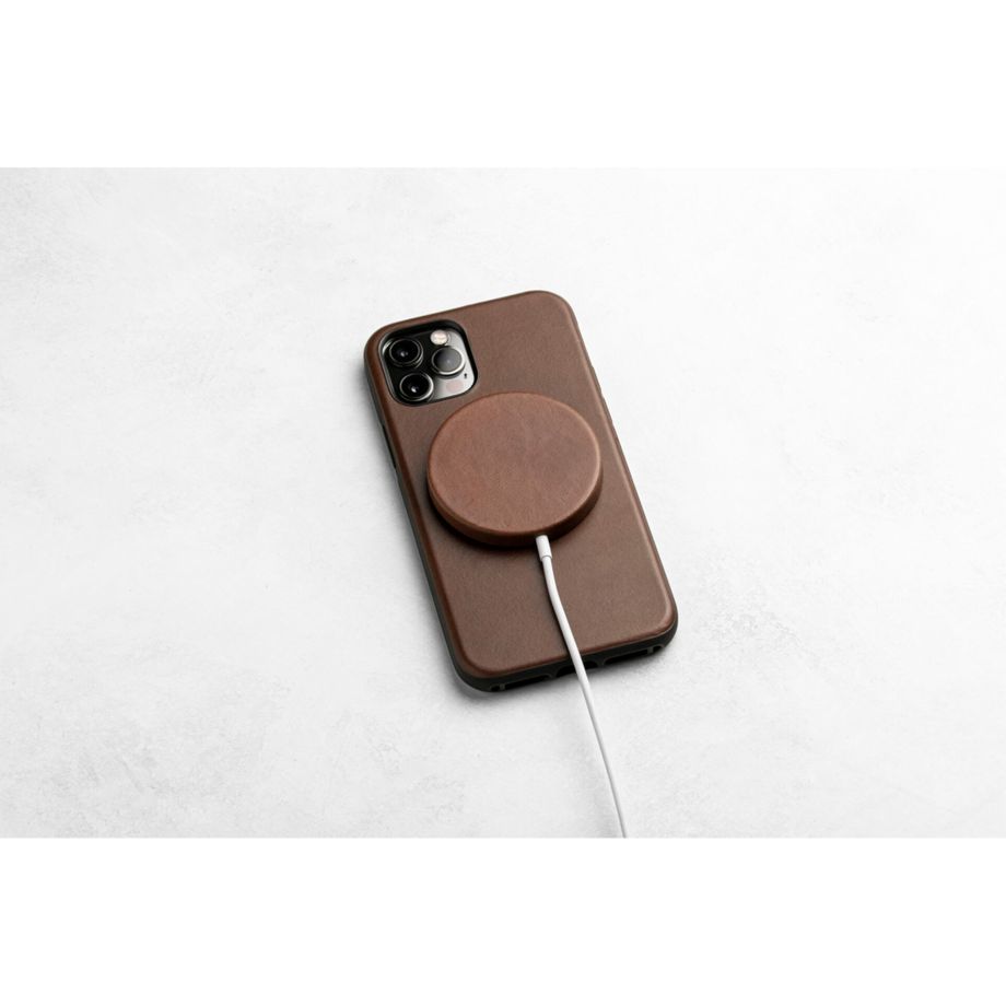 Nomad Leather Cover for MagSafe Cable Rustic Brown
