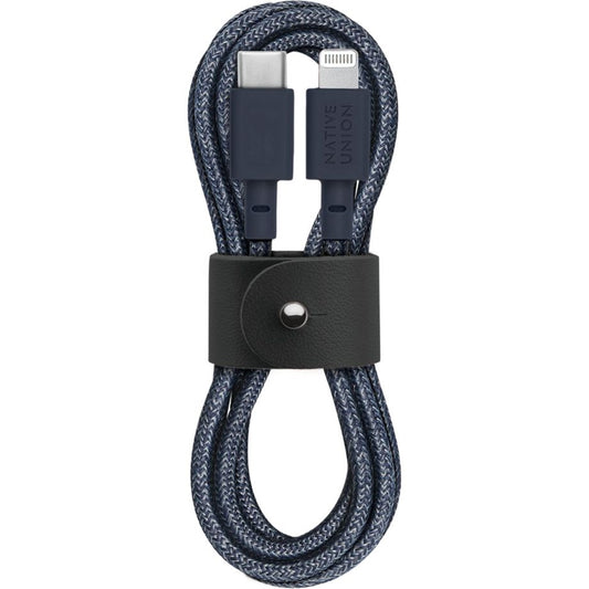 Native Union Belt Cable USB-C to Lightning 1,2m Indigo