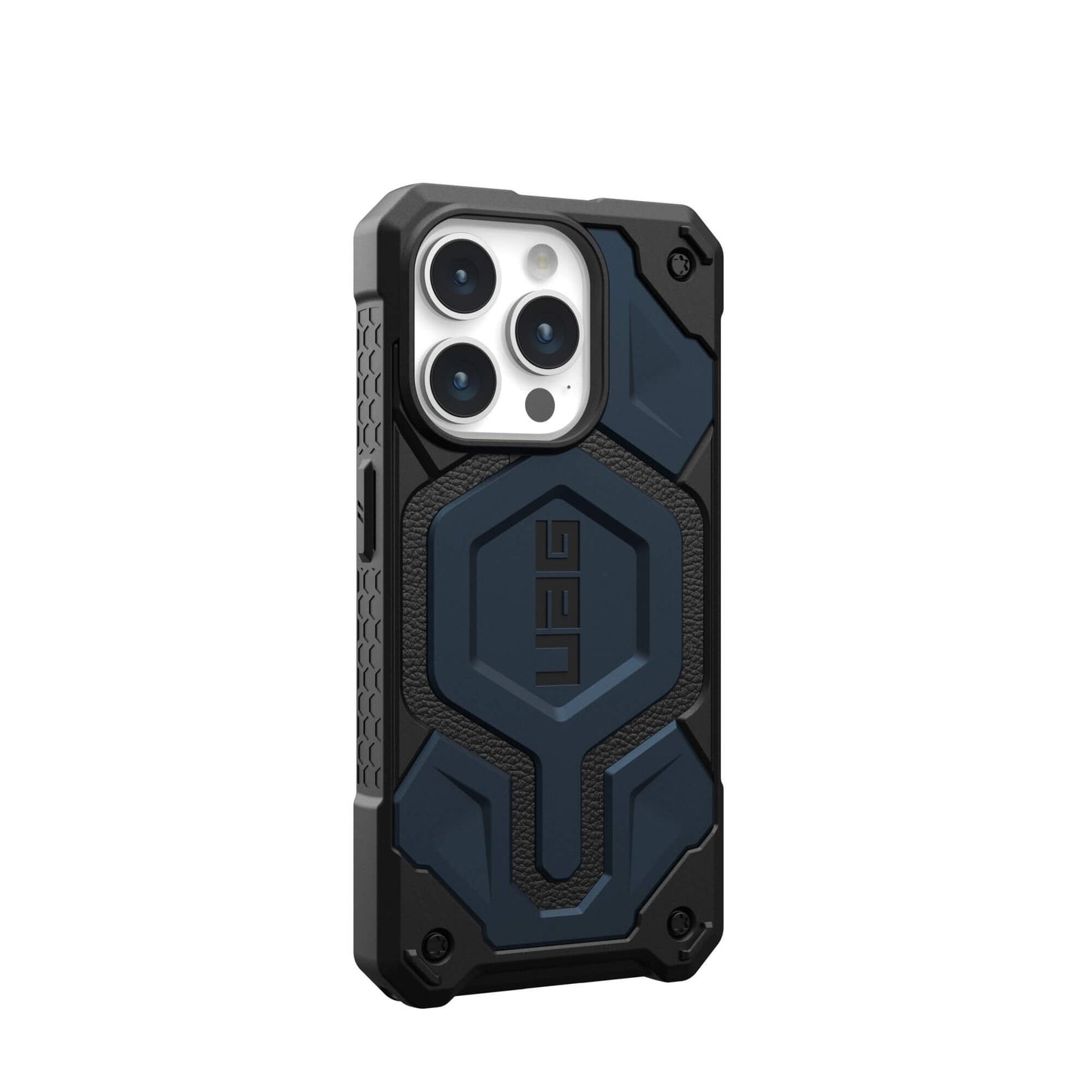 UAG Urban Armor Gear Monarch Pro MagSafe Case | Apple iPhone 15 Pro | mallard (blau)